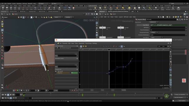 Процесс. Бефло. Работа с кабелями (houdini) смотреть онлайн