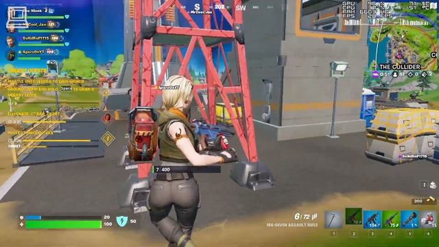 Fortnite Gameplay GeForce GT 610 смотреть онлайн