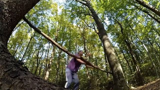 Паркур в лесу!(живи на все 100%) смотреть онлайн