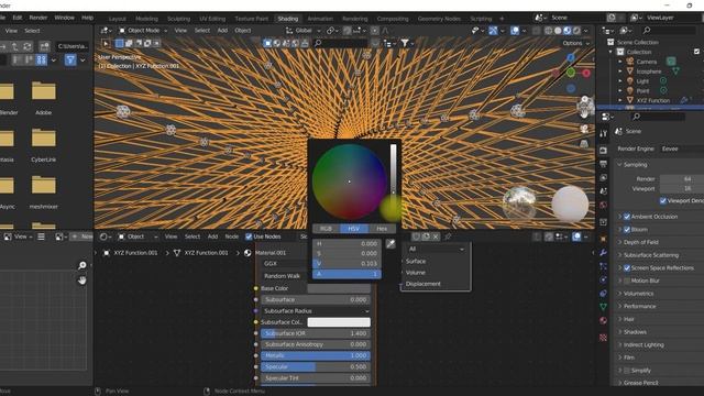 Blender 3.1 - Digital line loop animation in blender | Using Geometry Nodes | Blender tutorial hind смотреть онлайн
