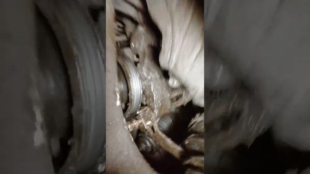 Снятие насоса ГУР на Тойота Камри/Виста Sv41. 3s-fe. Часть 1