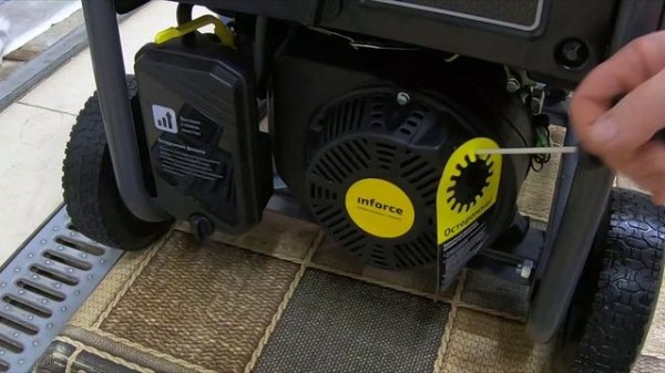 БЕНЗИНОВЫЙ ГЕНЕРАТОР ДЛЯ ДАЧИ Inforce GL 3000. ОБЗОР И ЗАПУСК .