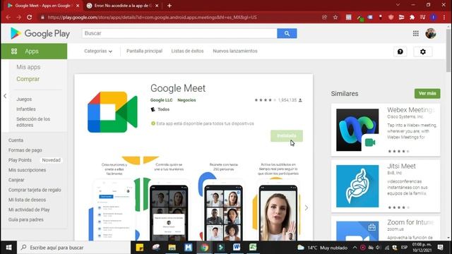 Cómo descargar la aplicación Google Meet en PC / Laptop смотреть онлайн