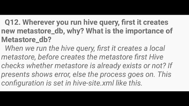 Top 25 Hive iNTERVIEW Questions and Answers || Hive frequently asked questions in a Interview смотреть онлайн