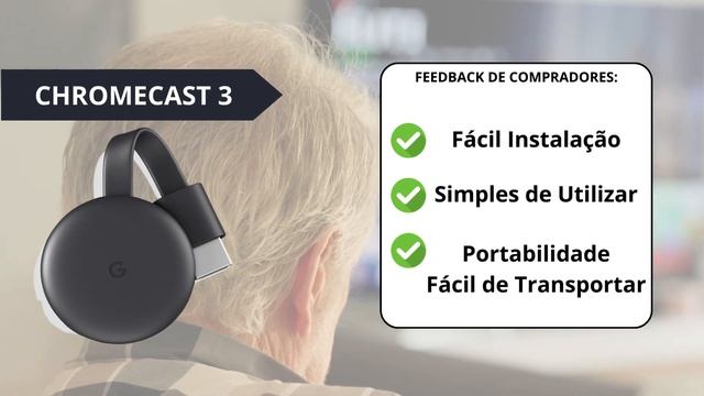 [MELHORES DISPOSITIVOS] - Tornar sua simples TV ou MONITOR uma SMART | Chromecast 3 | Chromecast 4 смотреть онлайн