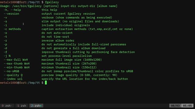 HTML Image Gallery with Fgallery Linux смотреть онлайн