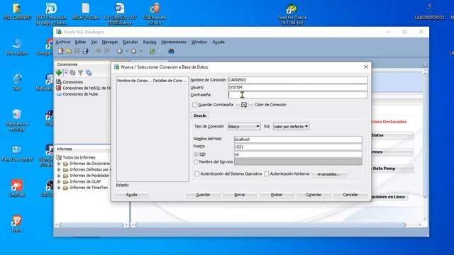 CONEXIÓN A ORACLE 12C MEDIANTE SQLPLUS SQL DEVELOPER TOAD смотреть онлайн