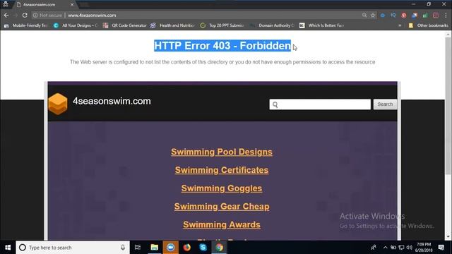 How to fix 403 forbidden error on website pages смотреть онлайн