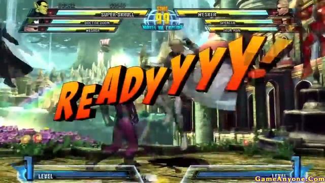 Marvel vs Capcom 3: Fate of Two Worlds (Wesker, Dr. Doom, Super-Skrull Pt. 1/2) смотреть онлайн