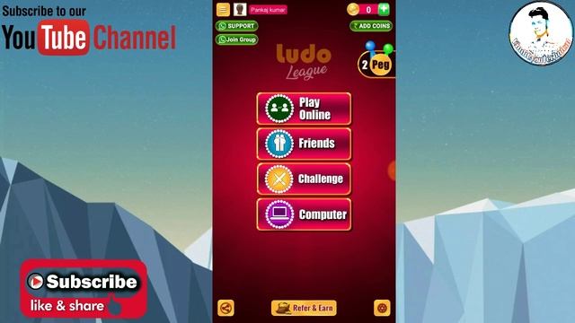 Ludo खेलकर पैसे कमाऐ रोज ₹1000 | How to earn money play ludu game смотреть онлайн