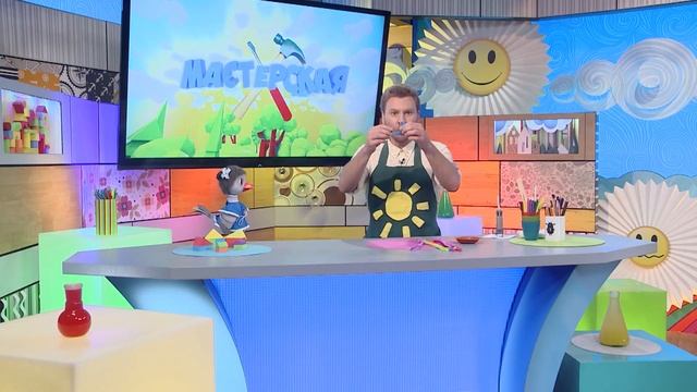 С добрым утром, малыши! - Мастерская - Делаем улитку из пушистой проволоки - Поделки для детей смотреть онлайн