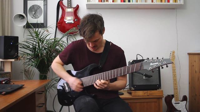 Ibanez RGMS 8 Sound Demo And Review /8 String / Multiscale