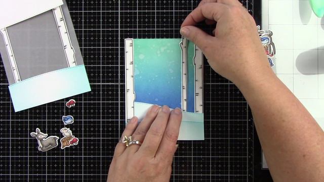 Hidden Christmas Critter Scene | Heffy Doodle