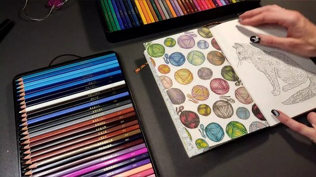 Хобби- VLOG:#14/уютный раскрашивательный день