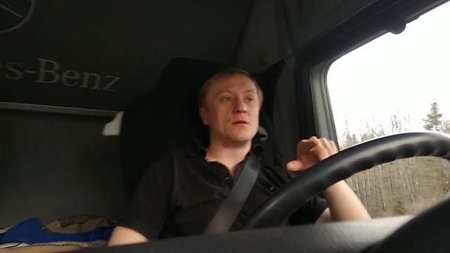 Мерседес Актрос. Расход топлива. Часть 7 смотреть онлайн