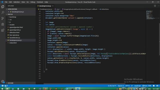How To Develop Facial Expression and Age Gender Detection Web App in Javascript -- Part 1 смотреть онлайн