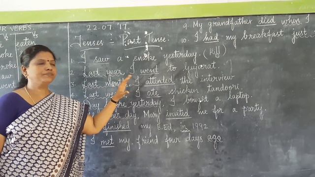 TENSES - PAST TENSE. смотреть онлайн