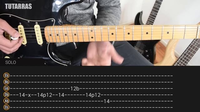 Mary had a little lamb de Stevie Ray Vaughan CLASE TUTORIAL COMPLETA смотреть онлайн