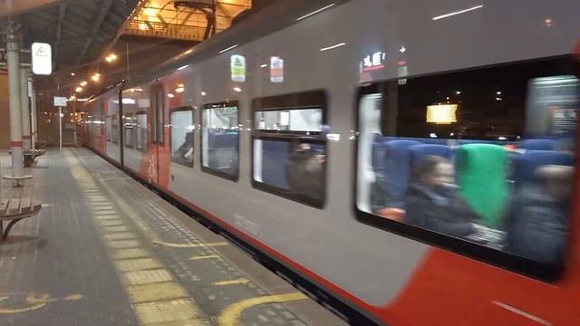 Отправление Электропоезда Ласточка Со станции Автозаводская (МЦК) смотреть онлайн