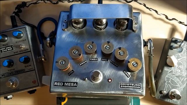 Mesa Boogie Dual Rectifier Pedal Red Channel. DIY 6н2п-ев 12ax7