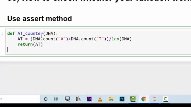 Testing Functions in Python Using Assert Method: 06 Python for Biologists(Absolute Beginner) смотреть онлайн