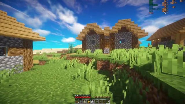 Minecraft RTX GTX 1660 SUPER RYZEN 5 1600 смотреть онлайн