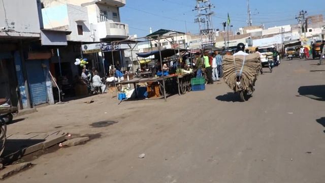 Овощной рынок в Биканере(Vegetable market in Bikaner),Раджастан(Rajasthan),Индия(India),03.12.2019 смотреть онлайн