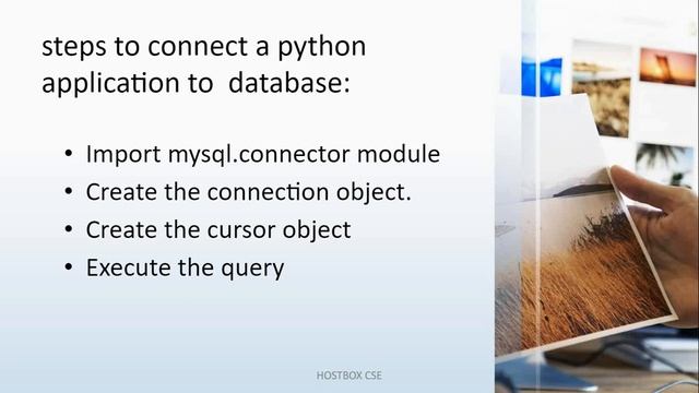 Python databaseconnection with Mysql смотреть онлайн