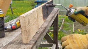 Стильный стол в баню своими руками