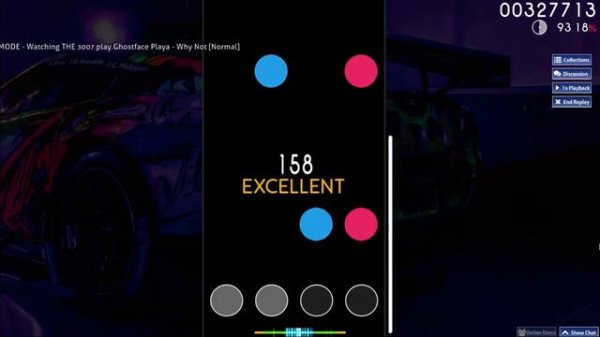 Osu mania 4k |Ghostface playa - Why not|