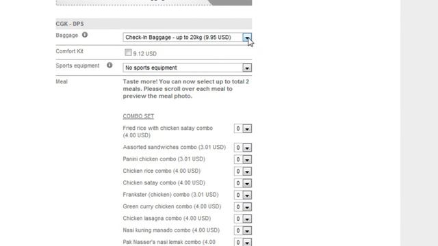 Покупка авиабилета в компании AirAsia
