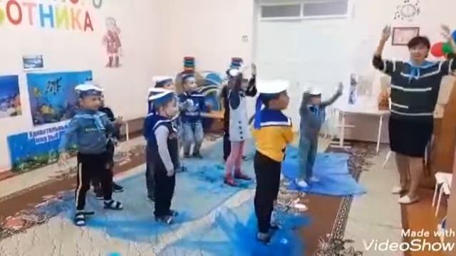 Всемирный день моря в старшей группе. Воспитатель Карпакова Юлия Владимировна. смотреть онлайн