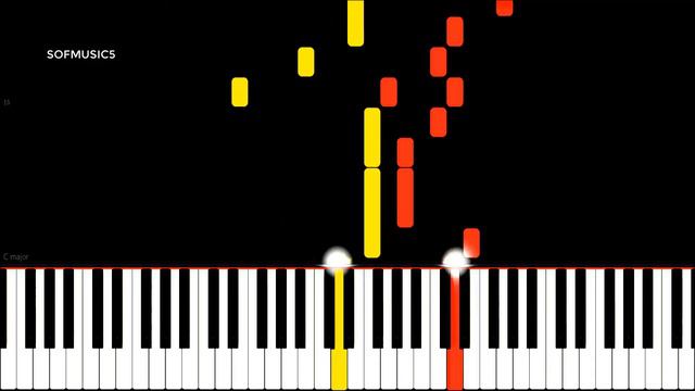 Kyoka Suigetsu – Mirage 鏡花水月 まふまふ【 弾いてみた】Medium piano tutorial смотреть онлайн