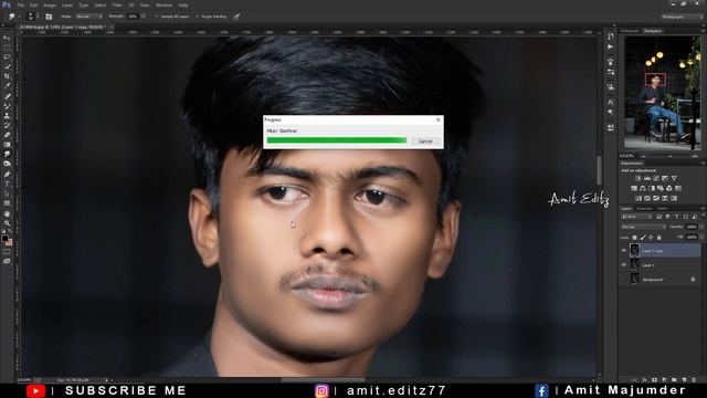 Skin Retouching Tutorial / How To Smooth Skin / Photoshop Retouching Brush Free Download смотреть онлайн