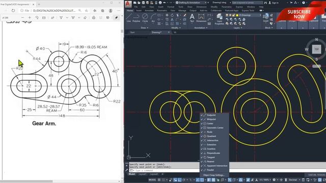 AutoCAD Mechanical Tutorial For Beginner | AutoCAD Tutorial | Auto CAD Basic Tutorials смотреть онлайн