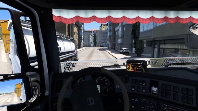 Tel Aviv to Amman in ETS2 [1.46] [Euro Truck Simulator 2] - Steering Wheel Gameplay смотреть онлайн