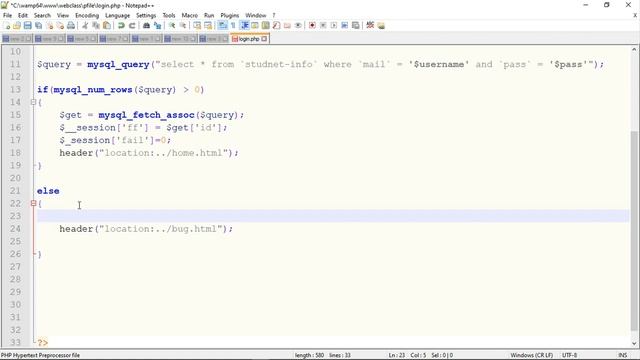 14th Class-PHP session in hindi| how to connect login and signup page in php | php login form смотреть онлайн