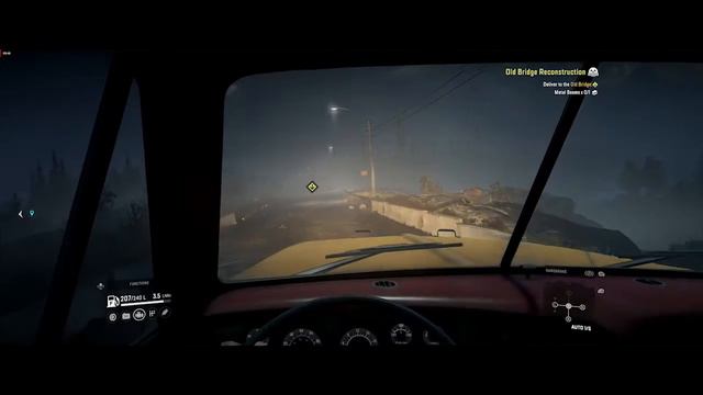 SnowRunner Old Bridge ReConstruction in GMC MH9500 Truck OFF-ROAD gameplay смотреть онлайн