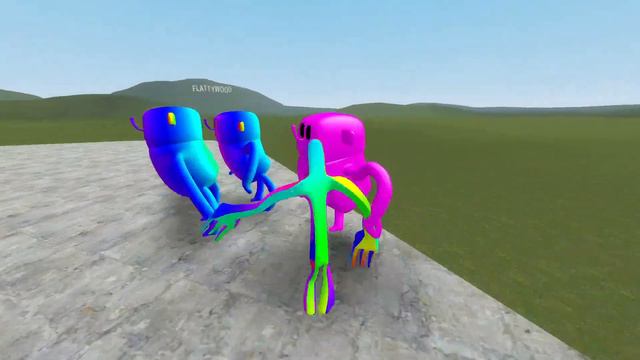 COLORFUL RAINBOW FRIEND VS COLORFUL 3D NEXTBOT in Garry's Mod смотреть онлайн