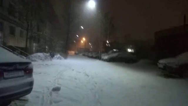 В Петрозаводске весна! Мороз ,ветер и снег. смотреть онлайн