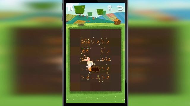 Gameplay игры Patchmania - A Puzzle About Bunny Revenge! для iOS (iPhone/iPad) смотреть онлайн