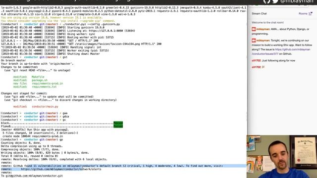 Shiv zipapps and CI - Building SaaS with Python and Django #21 смотреть онлайн