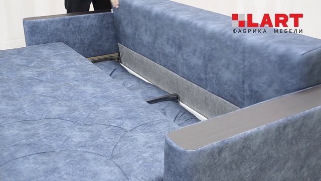 Прямой диван Алекс - 10 с раскладным механизмом "Тик-так" смотреть онлайн