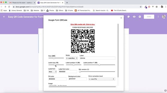 Easy QR Code Generator for Google Form Add on смотреть онлайн