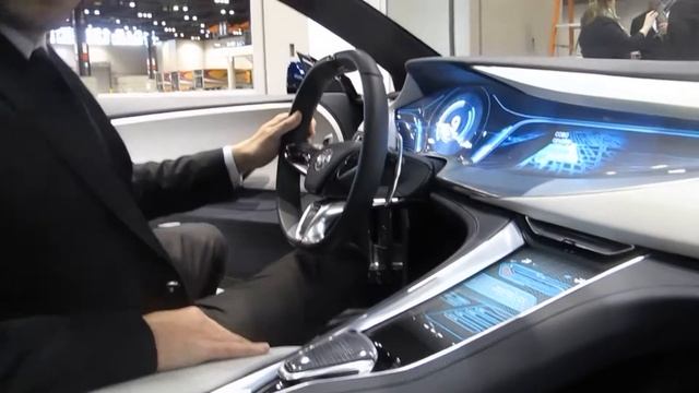 Buick Avista Concept Car -- First Look Inside! смотреть онлайн