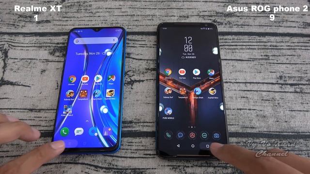 Realme XT vs Asus ROG phone 2 | SpeedTest and Camera comparison смотреть онлайн