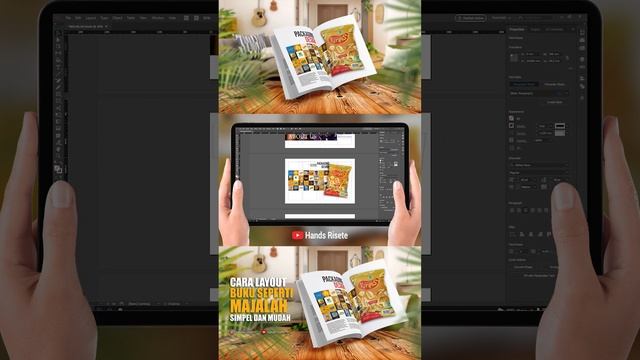 Cara Layout Buku, Katalog Atau Company Profil Seperti Majalah Dengan Adobe Indesign смотреть онлайн