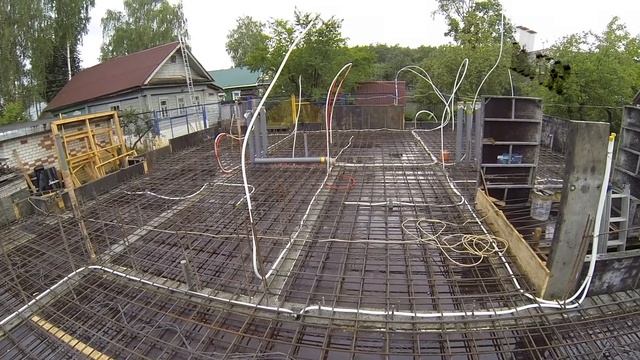 Монолитная плита перекрытия 150 мм Армирование часть 15 Monolithic slab of 150 mm part 15 смотреть онлайн