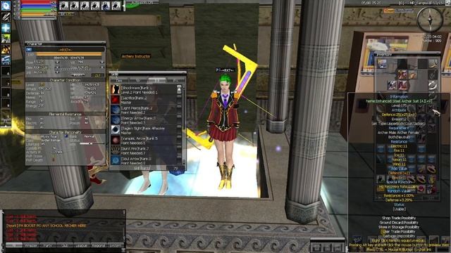Ran Online - DEX POW INT Archer | Skill Build & Test damage | RAN Online: Last Frontier | смотреть онлайн