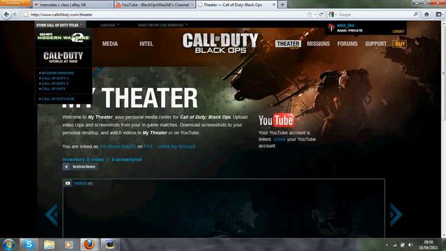 How to upload videos from your call of duty account ps3 to youtube easy! commentary! смотреть онлайн